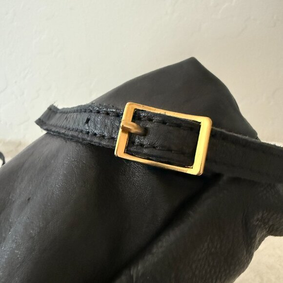 Margot New York Leather "Camille" Backpack BLACK - Picture 8 of 16